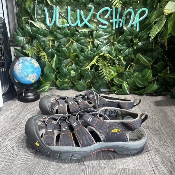 Keen Men’s Size 12 Newport H2 Hiking Sandals Waterproof Tan Orange 1012293 - Picture 3 of 8